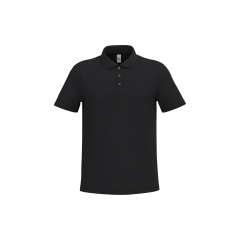Polo piqué homme Ideal Black