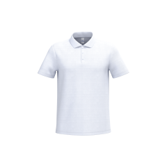 Polo piqué homme Ideal White