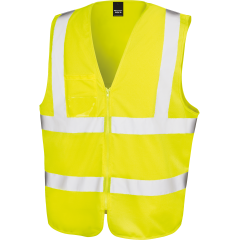 Gilet de sécurité zippé...