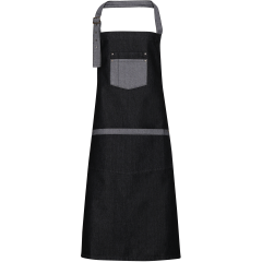 Tablier Denim à bavette...