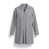 Blouse de travail grise Homme Femme 100 % coton — photo packshot produit sur fond blanc