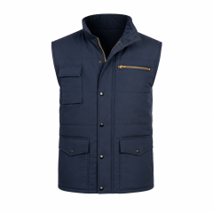 Gilet reporter sans manches...
