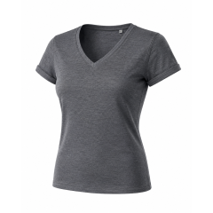 T-shirt col V manches...