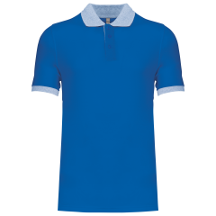 Polo Piqué Bicolore Homme...