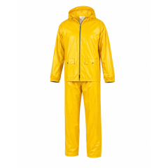 Ensemble de pluie nylon jaune