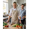 Tablier de cuisine - Broderie texte — mise en situation : Cuisine / restauration, Action métier