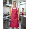 Tablier de service uniforme serveuse Polycoton Fushia — mise en situation : Cuisine / restauration, Portrait individuel