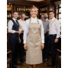 Tablier de cuisine - Broderie texte — mise en situation : Service en salle / bar, Équipe de salle