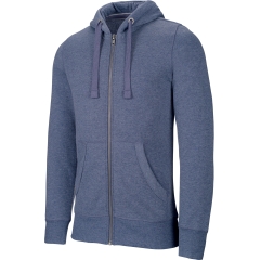 Sweat capuche bleu KARIBAN
