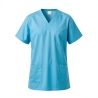 Marinière médicale Turquoise Benjie — photo packshot produit sur fond blanc