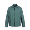 Veste de travail pas cher Vert US Polycoton — photo packshot produit sur fond blanc