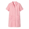 Blouse de travail femme Rose Graziella manches courtes — photo packshot produit sur fond blanc