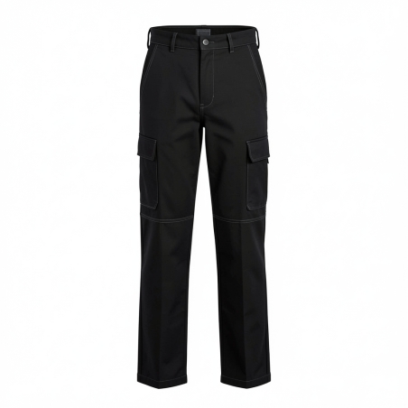 Pantalon de travail gris Gamme TYPHON PBV — photo packshot produit sur fond blanc