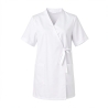 Kimono estheticienne forme tunique — photo packshot produit sur fond blanc