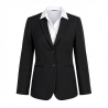 Veste de tailleur femme qualité profesionnelle pour uniforme resturation hotesse — photo packshot produit sur fond blanc
