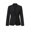 Veste de tailleur Femme tissus Wooltuche polyviscose fintion couleur — photo packshot produit sur fond blanc