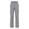 Pantalon de travail 100 % coton Gris — photo packshot produit sur fond blanc