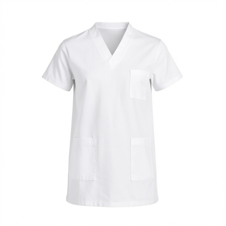 TUNIQUE A ENFILER polyester Coton 2 GR NVELLE COUPE — photo packshot produit sur fond blanc