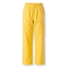 Pantalon infirmière Jaune Popeline — photo packshot produit sur fond blanc