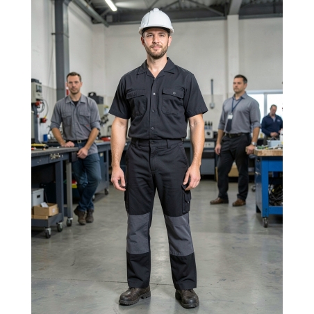 Pantalon de travail Dassy BOSTONFEM04 — mise en situation : Industrie, Portrait individuel