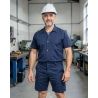 SHORT DE TRAVAIL Dassy Bari — mise en situation : Industrie, Portrait individuel