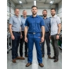 Pantalon de travail homme bleu royal Miami — mise en situation : Industrie, Équipe