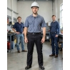 Pantalon de travail homme Texas noir — mise en situation : Industrie, Portrait individuel