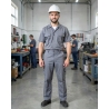 Pantalon de travail GRIS DAssy modele MIAMI — mise en situation : Industrie, Portrait individuel