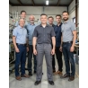 Pantalon de travail GRIS DAssy modele MIAMI — mise en situation : Industrie, Équipe