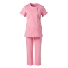 Ensemble tunique pantalon femme strawberry Puericulture creche petite enfance — photo packshot produit sur fond blanc
