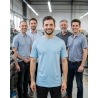 Tee shirt GILDAN 100 % coton mc Ciel — mise en situation : Industrie, Équipe