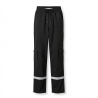Pantalon Agent de Sécurité Noir – Haute Résistance avec Bandes Réfléchissantes — photo packshot produit sur fond blanc