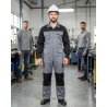 Dassy Combinaison de travail Grise et Noire CANNE — mise en situation : Industrie, Portrait individuel