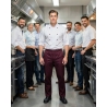 Pantalon de cuisinier Bordeux avec poches — mise en situation : Cuisine / restauration, Équipe