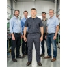 Pantalon de travail Oxford homme gris grande taille — mise en situation : Industrie, Équipe