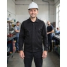 Veste Locarno CO43 (100% coton) Noir DASSY — mise en situation : Industrie, Portrait individuel