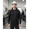 Sweat à Capuche professionnel avec capuche — mise en situation : Industrie, Portrait individuel