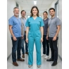 Pantalon infirmiere turquoise — mise en situation : Médical / infirmier, Équipe
