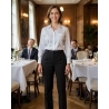 Pantalon de Service Noir Pantalon de ville GOMI Noir — mise en situation : Service en salle / bar, Portrait individuel