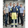 Pantalon DASSY de Travail Buffalo PESCO74 (290 gr) Jaune/Bleu M — mise en situation : Industrie, Équipe