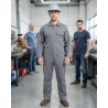 Combinaison de travail dg 5P/35C gris — mise en situation : Industrie, Portrait individuel