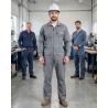 Dassy Combinaison de travail Grise — mise en situation : Industrie, Portrait individuel