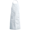 Tablier blanc a bavette Kariban