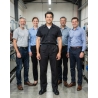 Pantalon de travail noir Galway — mise en situation : Industrie, Équipe