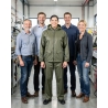 PBV Ensemble Pluie Nylon Vert — mise en situation : Industrie, Équipe