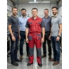Pantalon de travail Dassy Rouge SEAT E — mise en situation : Industrie, Équipe