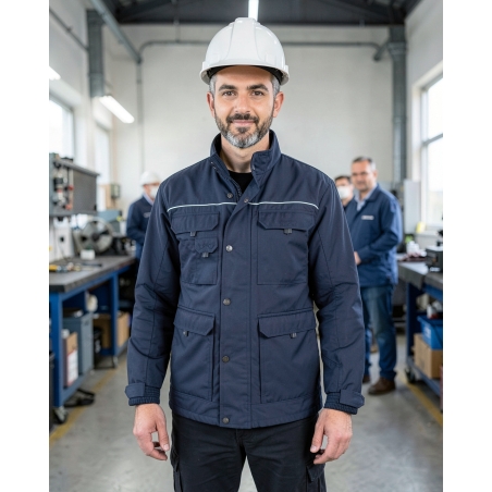 VESTE HIVER BEAVER CHATEL01 marque DASSY vetement de travail — mise en situation : Industrie, Portrait individuel