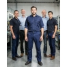 Pantalon de travail marine TYPHON — mise en situation : Industrie, Équipe