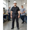Pantalon de travail homme noir Kingston — mise en situation : Industrie, Portrait individuel