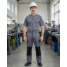 Pantalon de travail Dassy Gris et noir Boston — mise en situation : Industrie, Portrait individuel